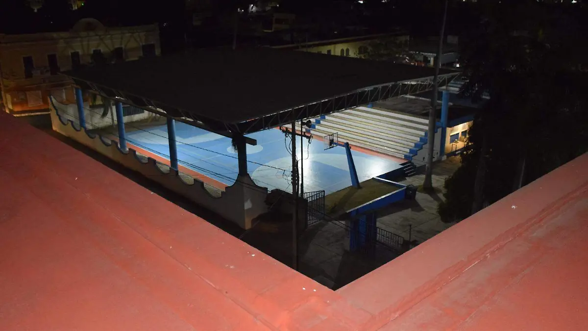 Canchas deportivas sin actividades a causa del frente frío en Tampico 